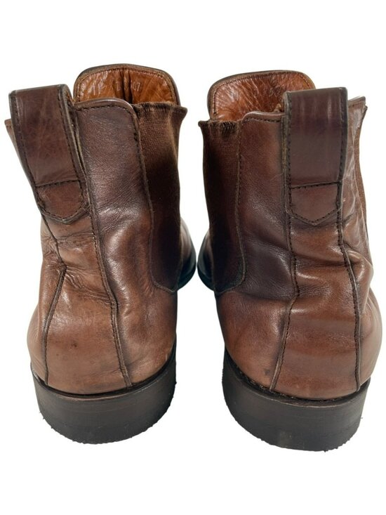 Allen Edmonds Vintage Brown Leather Chelsea Boots Slip-On Casual Men\'s Size 11 main image 7